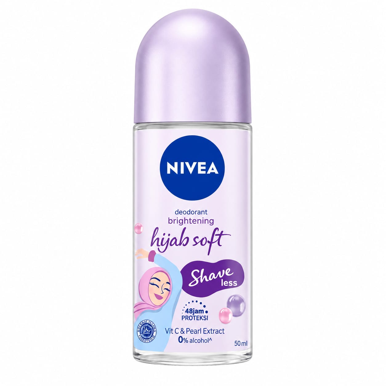 NIVEA Brightening Hijab Soft Roll-On Deodorant — 50ml