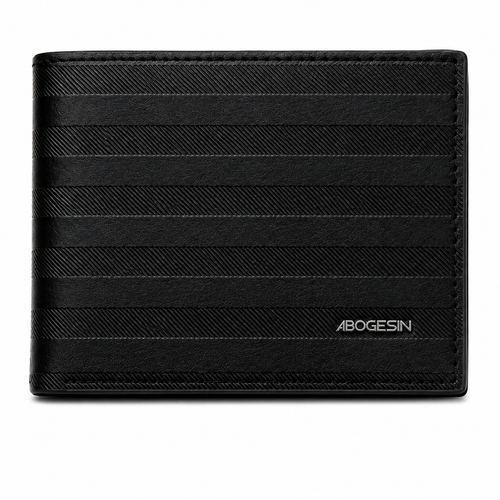ABOGESIN — Onyx | Black Men's Wallet