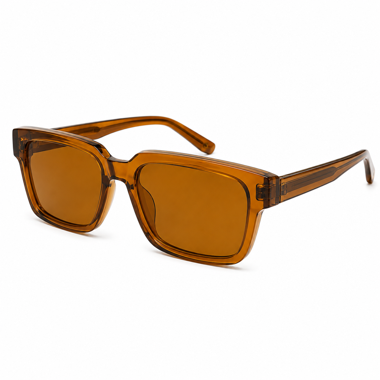 Ray-Ban — Tech Amber Square Sunglasses