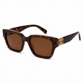 Miu Miu — Tortoise Classic Square Sunglasses