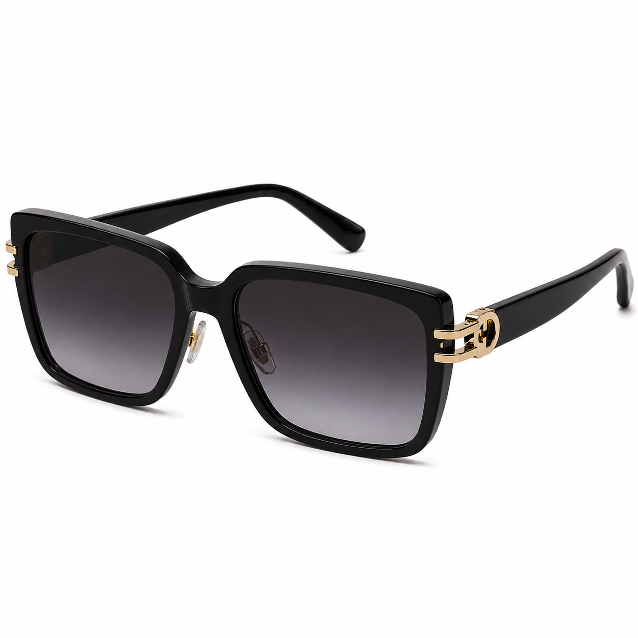 CARTIER — Signature Black Gradient Sunglasses