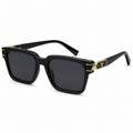 Louis Vuitton — Iconic Black Square Sunglasses