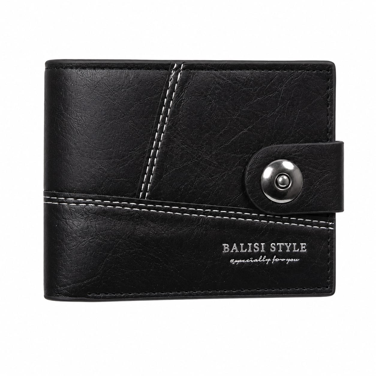 BALISI STYLE — Noir | Black Men's Wallet