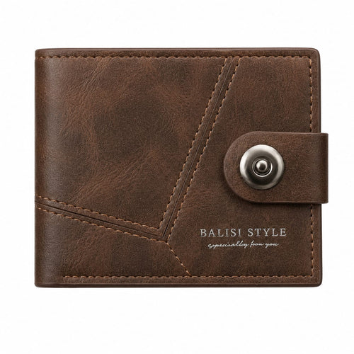 BALISI STYLE — Noir | Black Men's Wallet