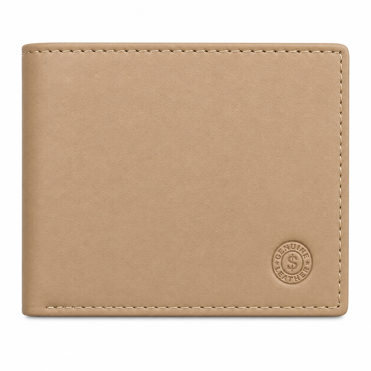 Classic Grey Leather Bifold